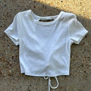 Wild Fable tie back tshirt